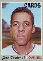 1970 Topps #675 Jose Cardenal Baseball Card