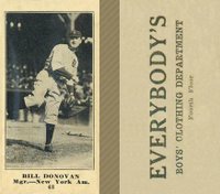 1916 Everybody's #48 Bill Donovan Baseball Card