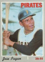 1970 Topps #643 Jose Pagan Baseball Card