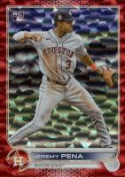 2022 Topps Update #US253 Jeremy Pena Red Foil Baseball Card