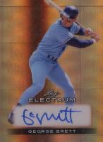 2024 Leaf Electrum Autographs #BAGB1 George Brett Bronze Atlantis Baseball Card