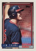 1992 Topps #768 Jim Thome Baseball Card