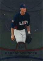 2010 Bowman Platinum Prospects #PP48 George Springer Baseball Card