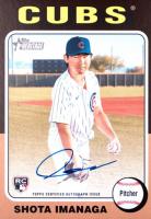 2024 Topps Heritage Real One Autographs #ROASI Shota Imanaga Baseball Card