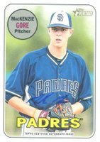 2018 Topps Heritage Minor League Real One Autographs #MG MacKenzie Gore Baseball Card