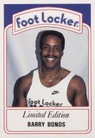 1991 Foot Locker Slam Fest #3 Barry Bonds Baseball Card