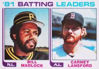 1982 Topps #161 Batting Leaders Baseball Card