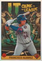 2022 Bowman Chrome It Came to the League #ICFL13 Francisco Alvarez Baseball Card