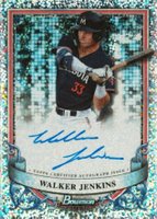 2024 Bowman Sterling Prospect Autographs #PAWJ Walker Jenkins Speckle Refractor Baseball Card