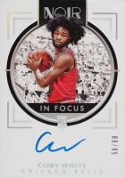 2019 Panini Noir In Focus Signatures #IFCBW Coby White Basketball Card