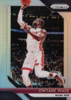 2018 Panini Prizm #206 Dwyane Wade Silver Prizm Basketball Card