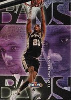 1998 Hoops Bams #5 Tim Duncan Basketball Card