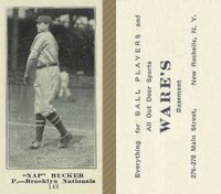 1916 Wares #148 Nap Rucker Baseball Card