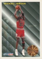 1993 Fleer #224 Michael Jordan Basketball Card