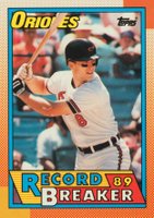 1990 Topps Tiffany #8 Cal Ripken Jr. Baseball Card