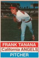 1976 Hostess #101 Frank Tanana Hand Cut Baseball Card