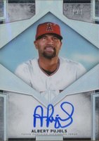 2019 Topps Transcendent Framed Transcendent Autographs #AP Albert Pujols Platinum 1/1 Baseball Card
