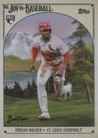 2023 Topps X Bob Ross the Joy of Baseball #10 Jordan Walker Baseball Card
