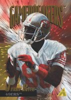 1995 Pinnacle Gamebreakers #12 Jerry Rice Football Card