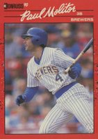 1990 Donruss #103 Paul Molitor Baseball Card