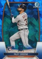 2023 Bowman Chrome Sapphire Edition #29 Riley Greene Baseball Card