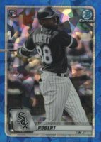 2020 Bowman Chrome Sapphire Edition #BCP150 Luis Robert Baseball Card