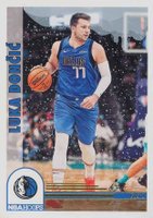 2022 Panini NBA Hoops #293 Luka Doncic Winter Basketball Card
