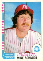 1982 O-Pee-Chee #339 Mike Schmidt Baseball Card
