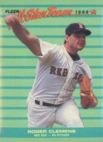 1988 Fleer All-Stars #4 Roger Clemens Baseball Card