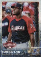 2015 Topps Update #US76 Lorenzo Cain All-Star Baseball Card