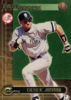 1997 Circa Fast Track #3 Derek Jeter Baseball Card