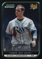 2008 Bowman Chrome Draft #BDP27 Evan Longoria Baseball Card