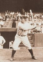 1988 Conlon Hardee's/Coke # Lou Gehrig Baseball Card