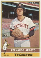 1976 Topps #614 Fernando Arroyo Baseball Card