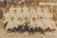 1900 Postcards & Trade # 1906 Fred H. Wagner National League Champions Chicago Cubs Baseball Card