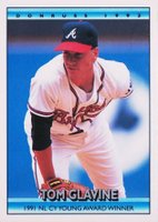 1992 Donruss Bonus Cards #BC4 Tom Glavine Baseball Card
