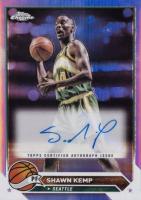 2023 Topps Chrome Topps Chrome Autographs #CGSK Shawn Kemp Refractor Basketball Card