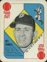 1951 Topps Red Backs #10 Mel Parnell Baseball Card