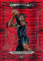 2022 Panini Obsidian #183 Paolo Banchero Electric Etch Lucky Envelopes Basketball Card