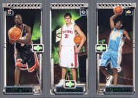 2003 Topps Rookie Matrix # Dwyane Wade/Darko Milicic/Carmelo Anthony Basketball Card