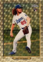 2020 Topps Turkey Red Chrome #TRC11 Dustin May Superfractor 1/1 Baseball Card