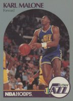 1990 Hoops #292 Karl Malone Basketball Card