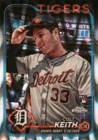 2024 Topps Chrome Update #USC178 Colt Keith Raywave Refractor Baseball Card