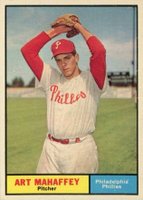 1961 Topps #433 Art Mahaffey Baseball Card