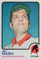 1973 Topps #509 Jim Nash Baseball Card