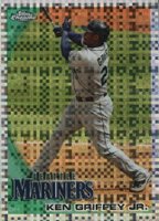 2010 Topps Chrome #28 Ken Griffey Jr. Xfractor Baseball Card