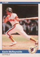 1984 Fleer #307 Kevin McReynolds Baseball Card