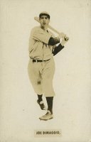 1940 Real-Photo Postcard # Joe DiMaggio Baseball Card