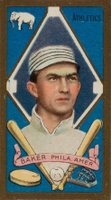 1911 Gold Borders #7 Frank Baker Baseball Card