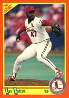 1990 Score Traded #48T Lee Smith Baseball Card